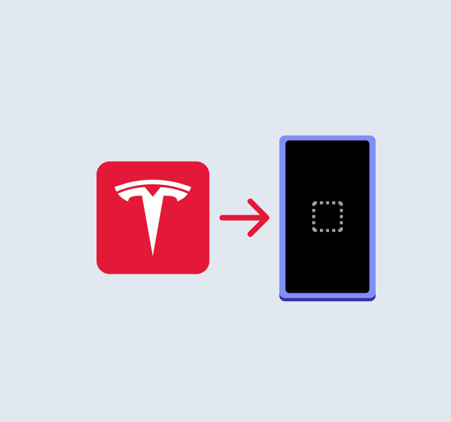 1. Laden Sie die Tesla Mobile App herunter und erstellen Sie ein Konto.